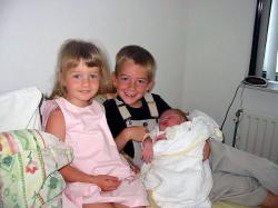 Stefan, Noa Anna en Milan Anne